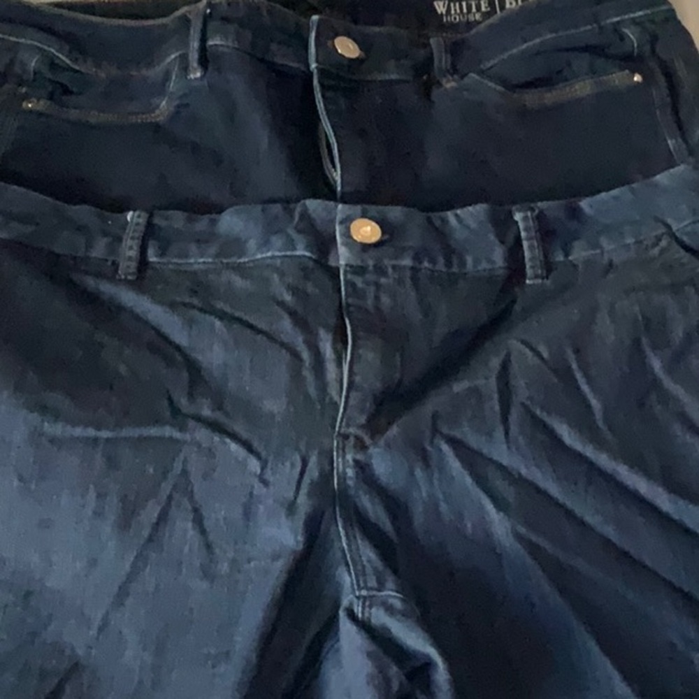 White House Black Market Indigo Denim shorts